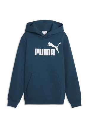 Puma ESS NO. 1 LOGO HOODIE FLEECE BOYS - Kapuzenpullover - midnight petrol