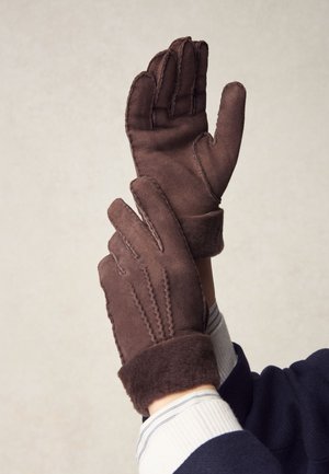 Next, Guantes - chocolate brown
