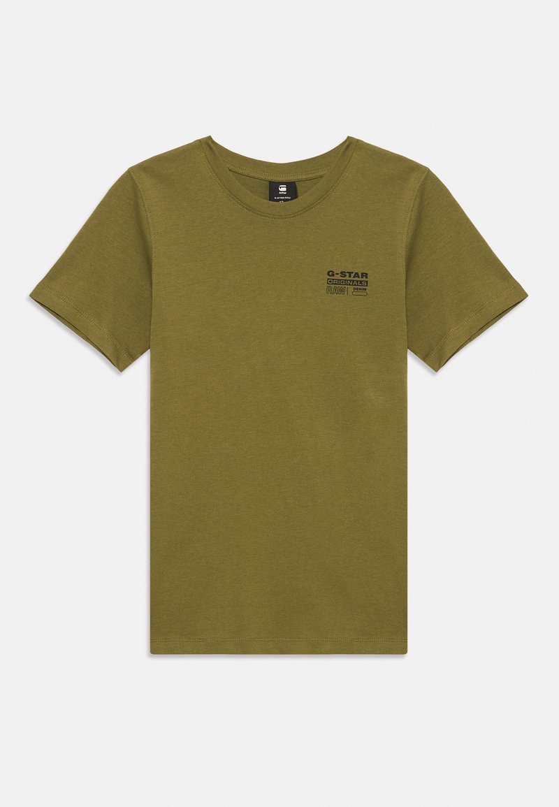 G-Star T-shirt basic olijfgroen G-Star T-shirt basic olijfgroen