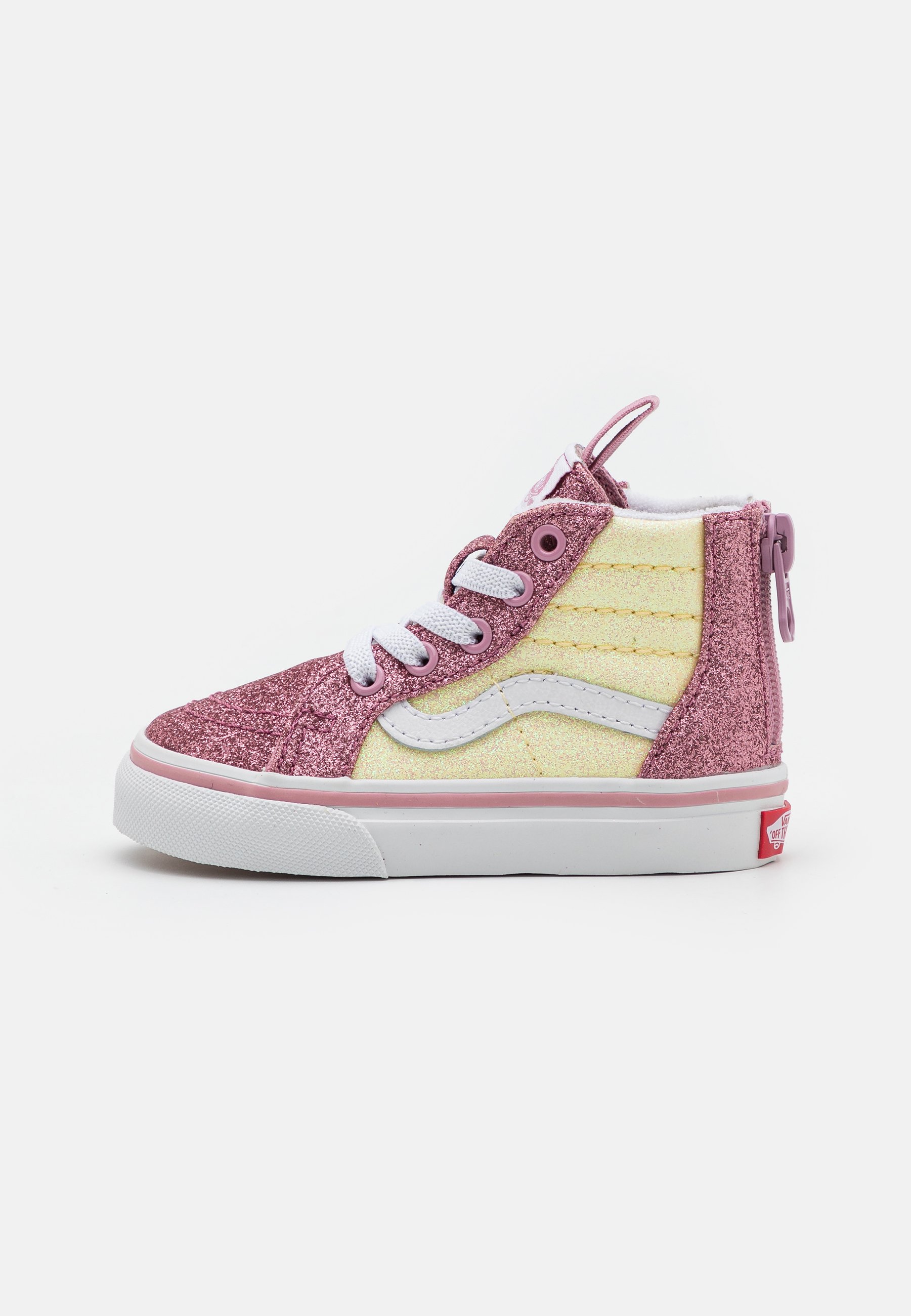 Vans SK8 ZIP - Zapatillas altas two tone/rosa - Zalando.es