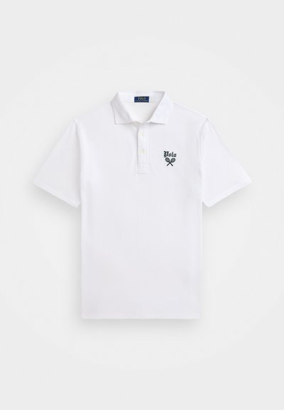 Polo Ralph Lauren CLASSIC FIT TENNIS CREST MESH POLO SHIRT - Polokošeľa - white