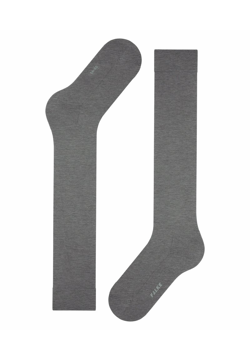 FALKE CLIMA - Kniestrümpfe - light greymel