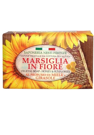 MARSIGLIA IN FIORE HONEY   SUNFLOWER - Soap bar - weiß