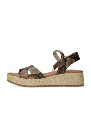 Espadrilles - cognac