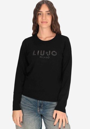 GIROCOLLO - Felpa - nero