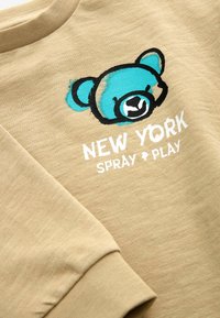 Next GRAFFITI REGULAR FIT - Pikkade varrukatega topp - neutral bear