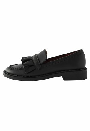 Next FOREVER COMFORT RUFFLE  REGULAR FIT - Instappers - black