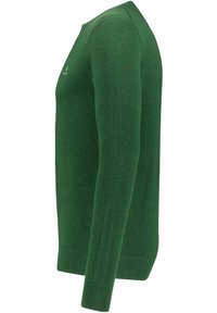 GANT RUNDHALS - Jumper - tanne