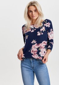 ONLY ONLELCOS AOP JRS NOOS - Langarmshirt - blue