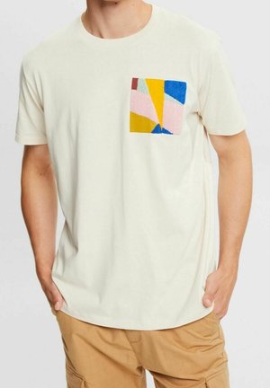 T-Shirt print - beige