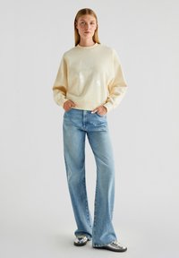 Scalpers SIGN SKULL - Sweater - natural