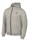JORDAN SPORT HOOP FLEECE - Majica s kapuljačom i patentnim zatvaračem - grey heather