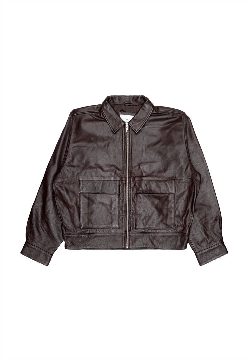 Edwin DOGMA - Lederjacke - marrone