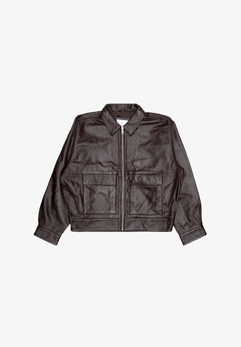 Edwin DOGMA - Lederjacke - marrone