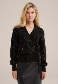 WE Fashion Kardiganas - black