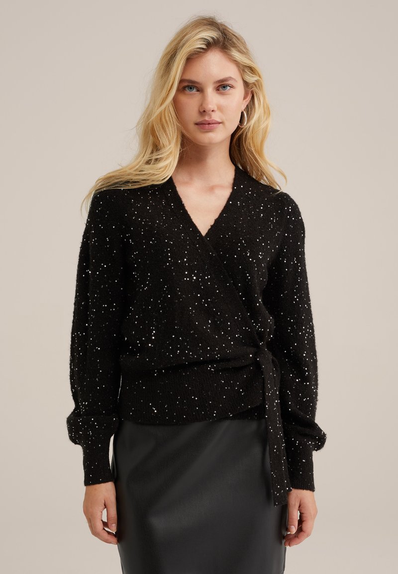 WE Fashion Kardiganas - black