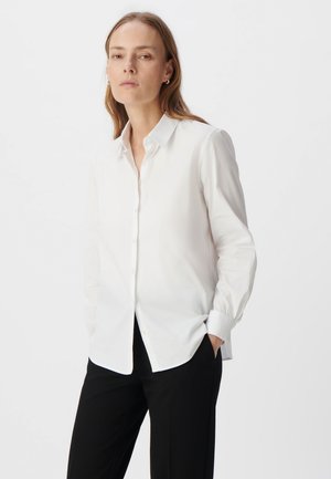 IKKS LONG-SLEEVED STRAIGHT CUT - Chemisier - white