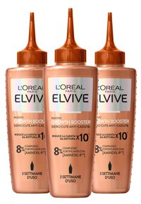 L'Oréal Paris - SIERO CUTE ANTI-CADUTA SENZA RISCIACQUO CON COMPLESSO CON PER TENDENTI A CADUTA E A ROTTURA - 3 PACK - Balsamo - trasparente Immagine in miniatura 1