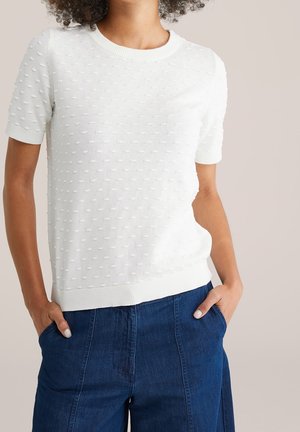 T-Shirt print - off-white