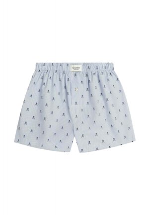 SKULL - Boxers - blue check