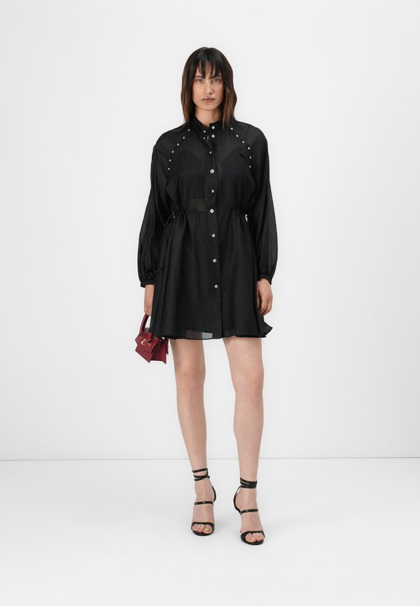 PABLO ABITO  - Shirt dress - nero limousine4