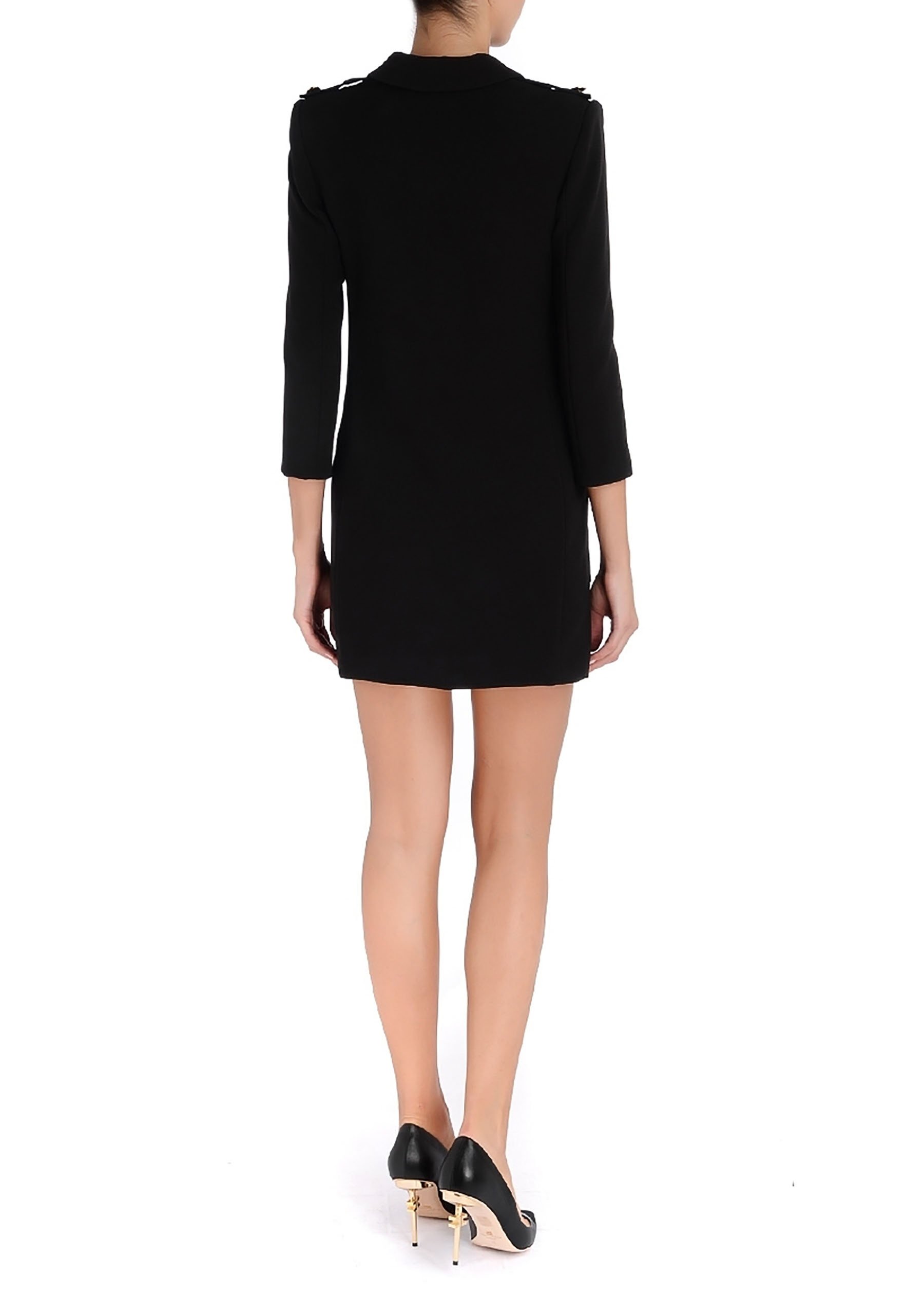 Elisabetta Franchi DOPPIOPETTO - Vestito di maglina - nero - Zalando.it