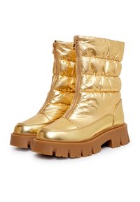Cesare Gaspari Botas para la nieve - gold-coloured