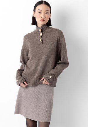 FTC Cashmere, Maglione - mottled brown