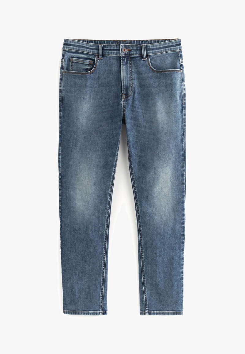 Next ESSENTIAL STRETCH - Džíny Straight Fit - mid grey