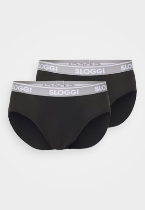 MEN GO 2 PACK - Slip - black