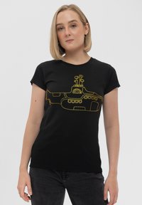 Paradiso Clothing THE BEATLES SUBMARINE DIAMANTE - Print T-shirt - black