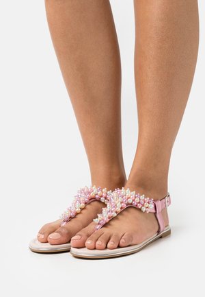 VEGAN CAPRI PEARL - T-bar sandals - multi-coloured