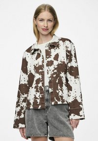 Pieces PCFAMINA - Jakna iz džinsa - bright white