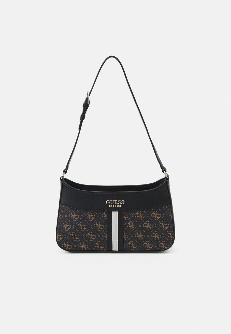 Guess NOELLE SHOULDER BAG Handtas brown/multi/bruin Zalando.nl