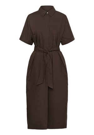 InWear, ELLINIW COLLAR - Blusenkleid - coffee bean