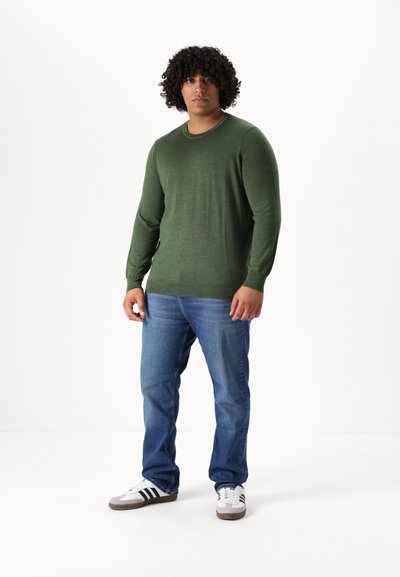 Polo Ralph Lauren Big & Tall LONG SLEEVED PULLOVER - Pulóver - classic olive