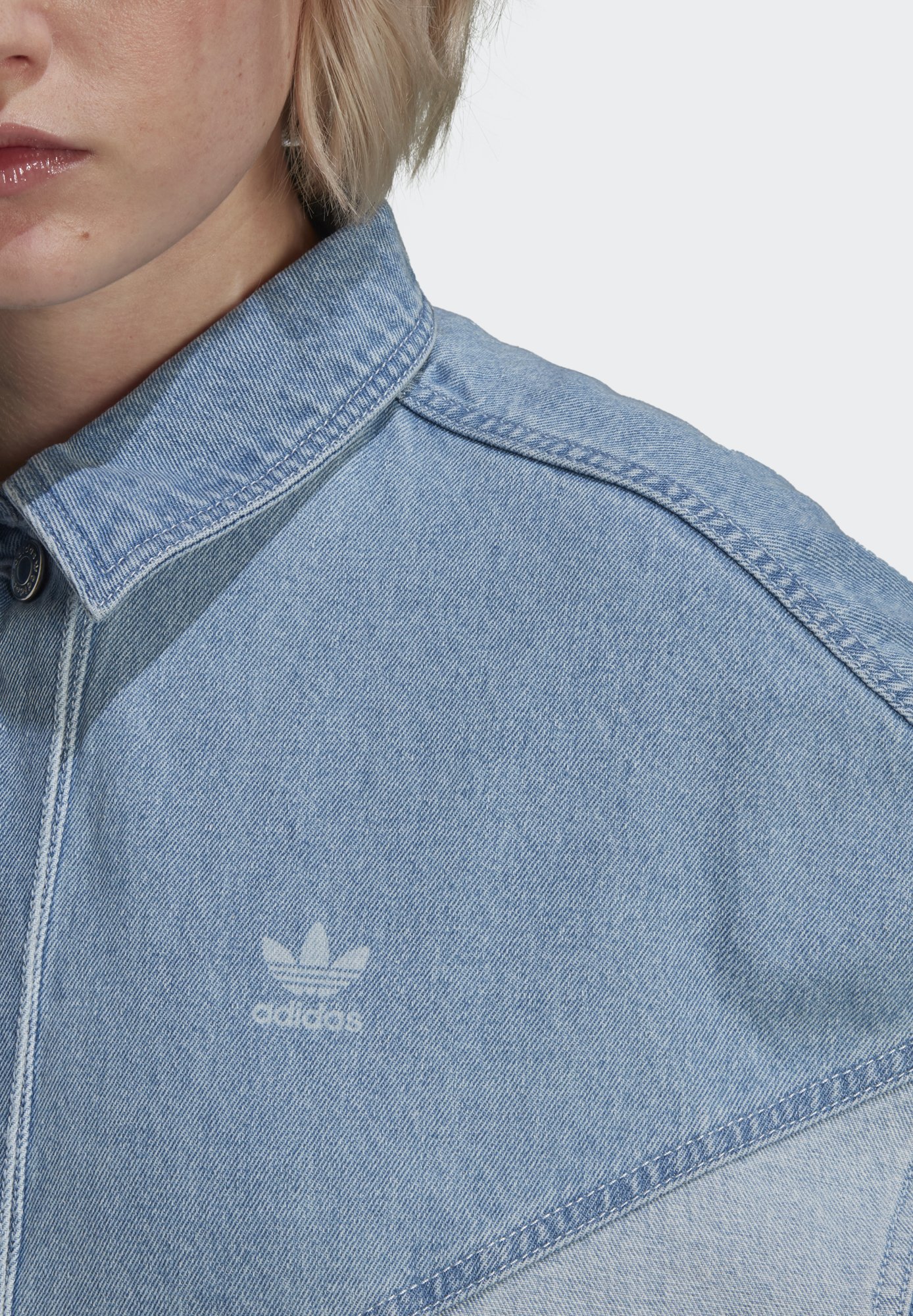 adidas Originals DENIM JACKET - Denim 