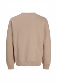 Jack & Jones JJESTAR CREW NECK - Sweatshirt - mocha meringue