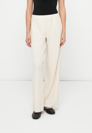 VMBERLIN  WIDE PLISSE PANT - Pantalon classique - birch