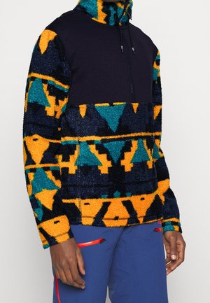 Felpa con zip - dark blue