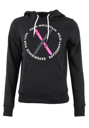 Peak Mountain ACONOR - Sweat à capuche - noir