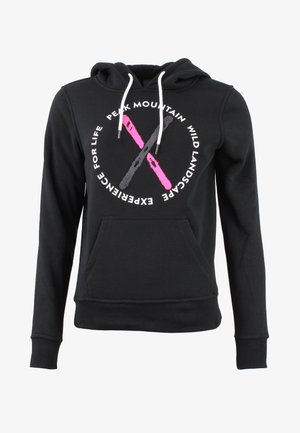 Peak Mountain ACONOR - Sweat à capuche - noir