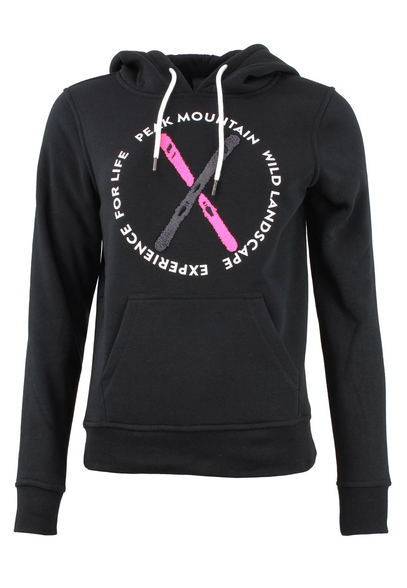 Peak Mountain ACONOR - Sweat à capuche - noir