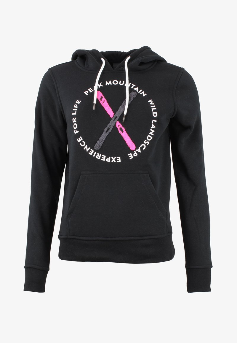 Peak Mountain ACONOR - Sweat à capuche - noir