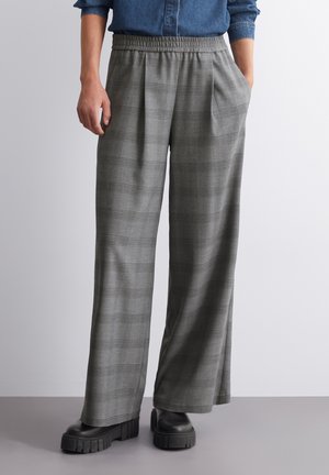 WIDE LEG  - Stoffhose - light grey