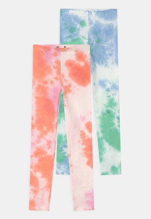 HUGGIE 2 PACK - Legging - musk melon/dusk blue