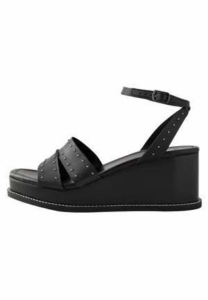 FOREVER COMFORT.  - REGULAR FIT - Sandale cu platformă - black