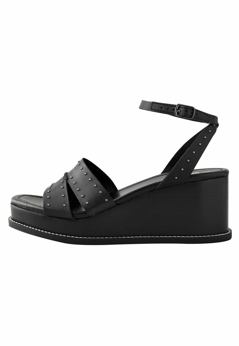 Next FOREVER COMFORT.  - REGULAR FIT - Korkeakorkoiset sandaalit - black