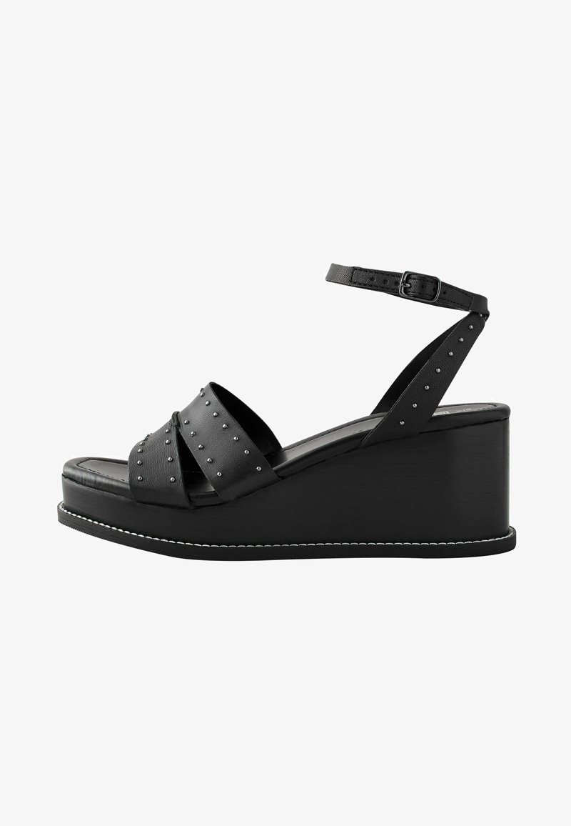 Next FOREVER COMFORT.  - REGULAR FIT - Platform sandals - black