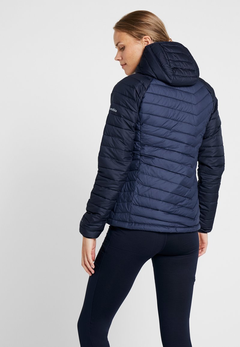 obesidad Meseta Ejecución Columbia POWDER LITE - Chaqueta de invierno - nocturnal/dark nocturnal/azul  marino - Zalando.es